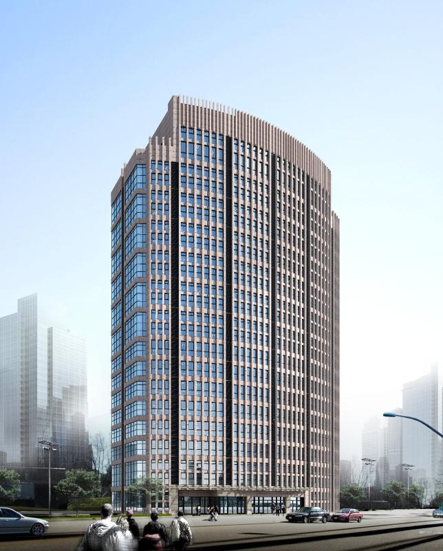 中建聯(lián)合|萊鋼大廈萊鋼綜合商務(wù)寫(xiě)字樓項(xiàng)目順利封頂！(圖2)