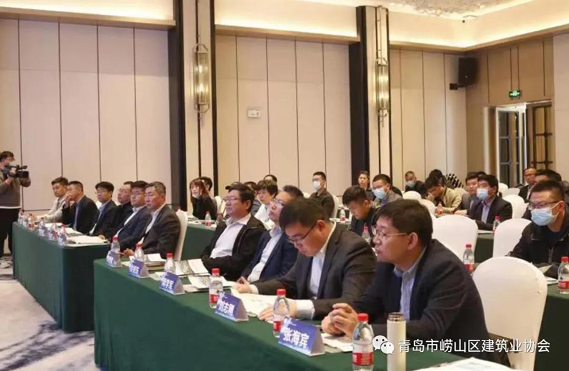 全面推進(jìn)“黨建強(qiáng)、發(fā)展強(qiáng)” 嶗山論建 2021“四新”推廣裝配式建筑交流 觀摩會(huì)成功舉行(圖2)