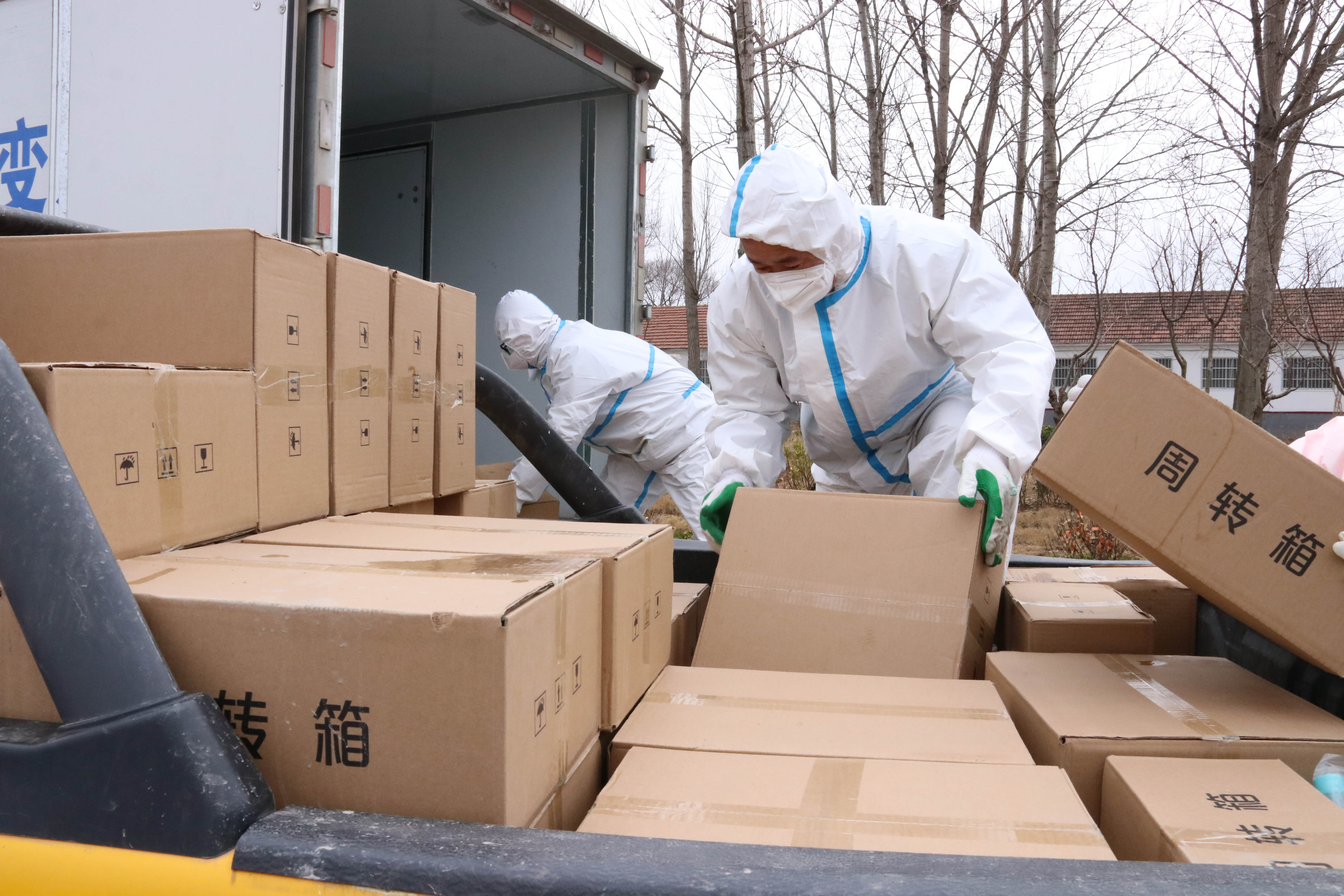 “疫”不容辭|中建聯(lián)合攜手嶗山區(qū)建筑業(yè)協(xié)會(huì)助力萊西，共同抗疫(圖4)