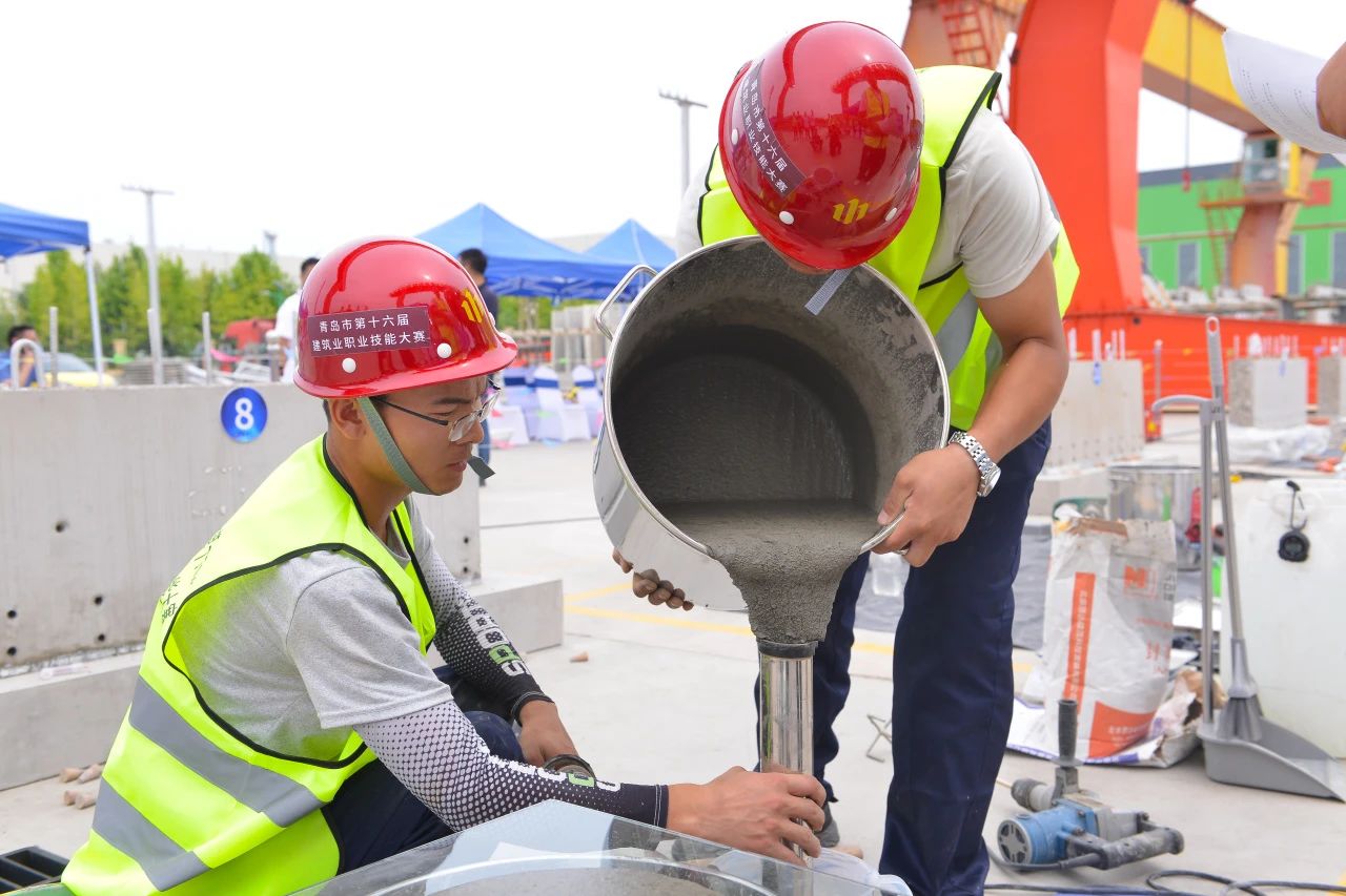 弘揚(yáng)工匠精神，助推中國創(chuàng)造|中建聯(lián)合協(xié)辦青島市第十六屆建筑業(yè)職業(yè)技能大賽(圖7)
