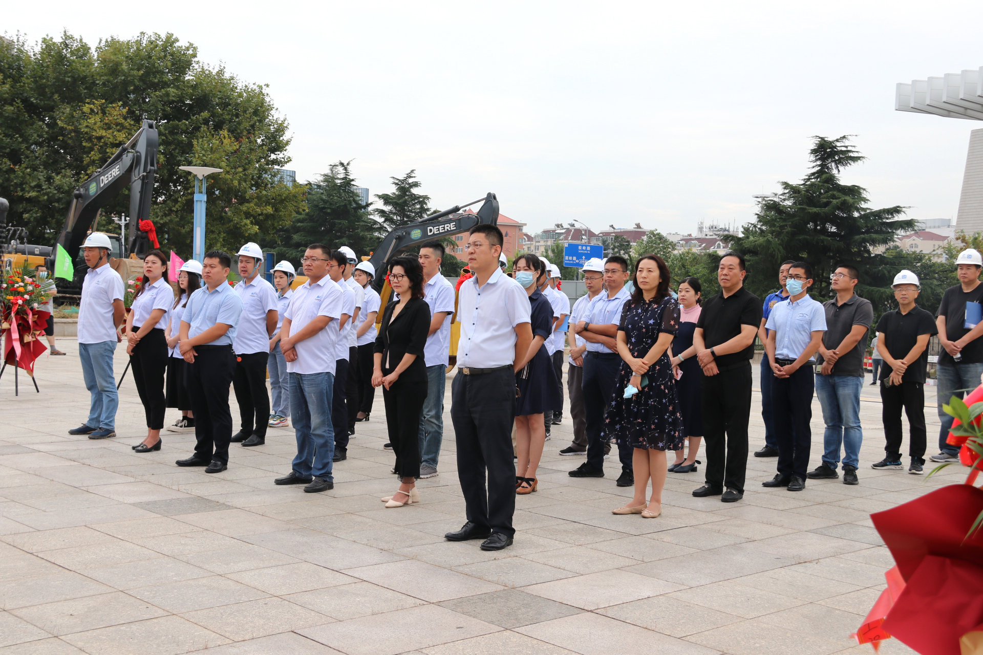 中建聯(lián)合|打造城市文化新空間，青島博物館擴(kuò)建工程正式開(kāi)工(圖5)